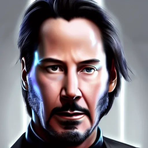 Prompt: Keanu Reeves as Iron Man, photorealistic, cinematic lighting