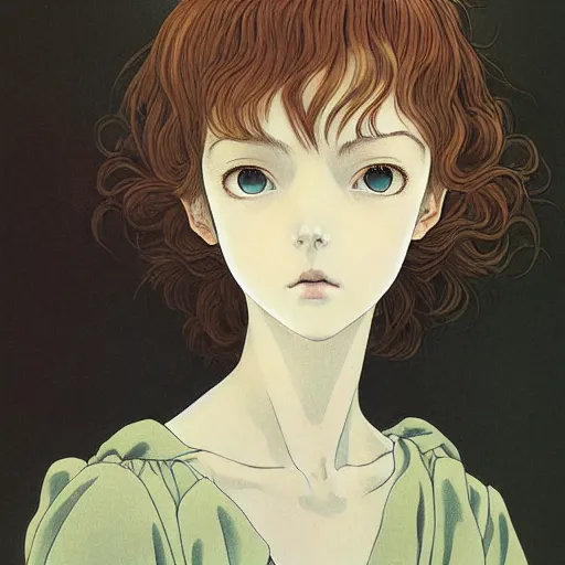Prompt: prompt : photograph soft light portrait painted in miyazaki color style drawn by katsuhiro otomo and takato yamamoto, inspired by fables, china doll face, smooth face feature, intricate oil painting, high detail, sharp high detail, manga and anime 2 0 0 0