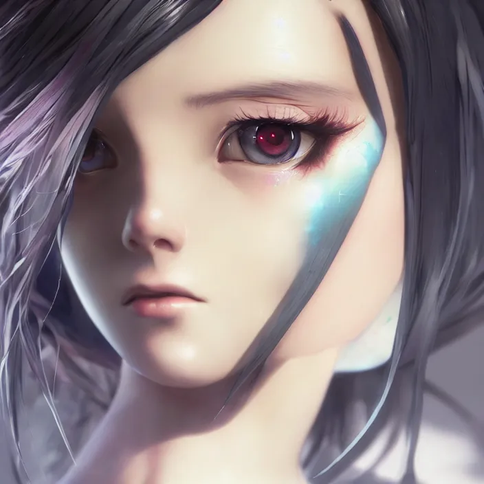 Prompt: beautiful anime girl cyborg looking surreal - by tom bagshaw, by ilya kuvshinov, rtx rendering, octane render 1 2 8 k, maya, extreme high intricate details by wlop, digital anime art by ross tran, medium shot, close up shot, composition by sana takeda, dramatic lighting by greg rutkowski, 8 k, trending on artstation