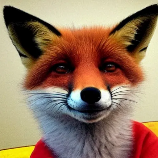 Image similar to fox selfie