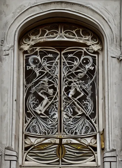 Image similar to art nouveau onment symbolique decoration