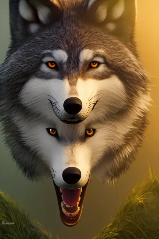 1,488 Anime Wolf Images, Stock Photos, 3D objects, & Vectors