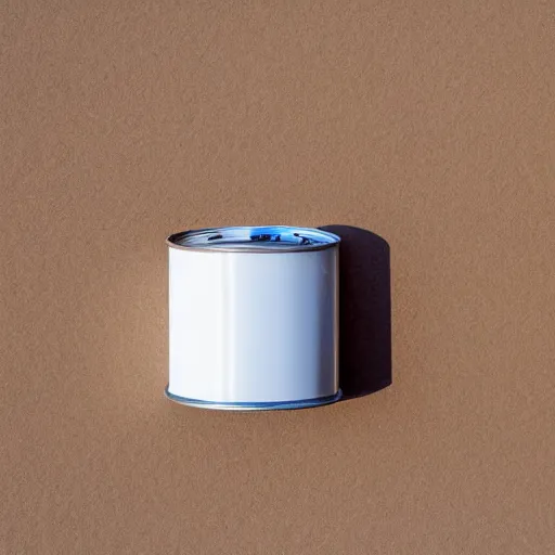 Image similar to can of paint, minimal, modern