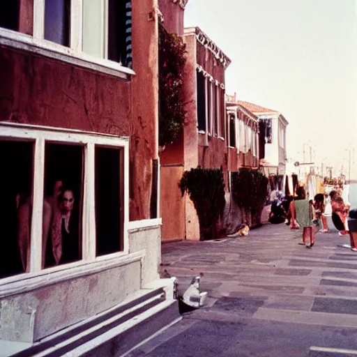 Image similar to venice, california in 1 9 7 0, dreamy, ethereal