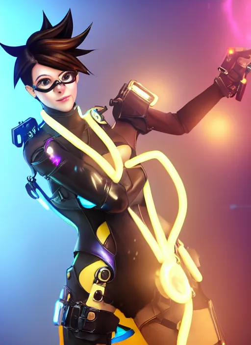 Tracer Artwork from Overwatch 2 #art #artwork #gaming #videogames