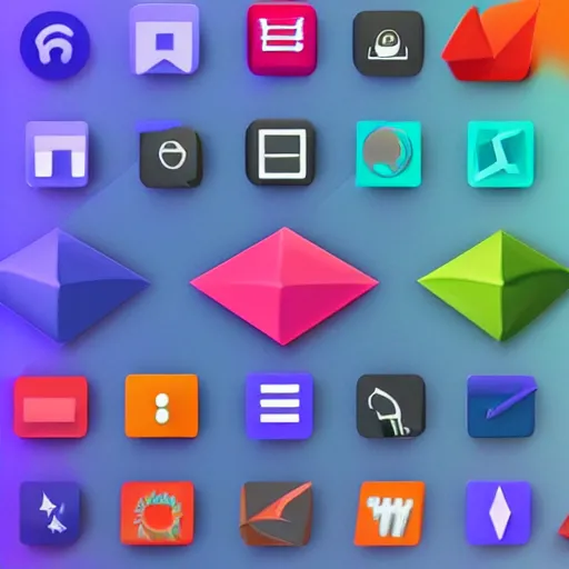 Image similar to arrow 3 d app icon material design