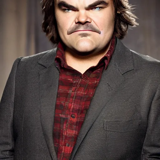 Prompt: jack black as derek zoolander, highly detailed, high resolution, trending, award winning photography