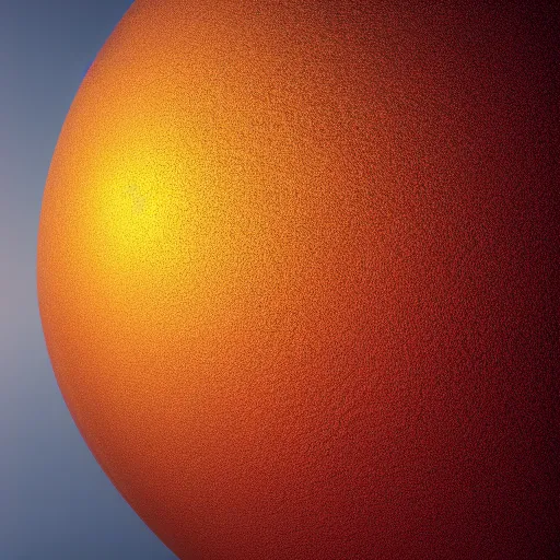 Image similar to a planet in shape of cube, filled with dark red oceans and yellow vegetation, render, blender, 3d, ultra detailed