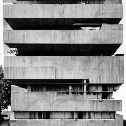 Image similar to cyborg style Brutalism