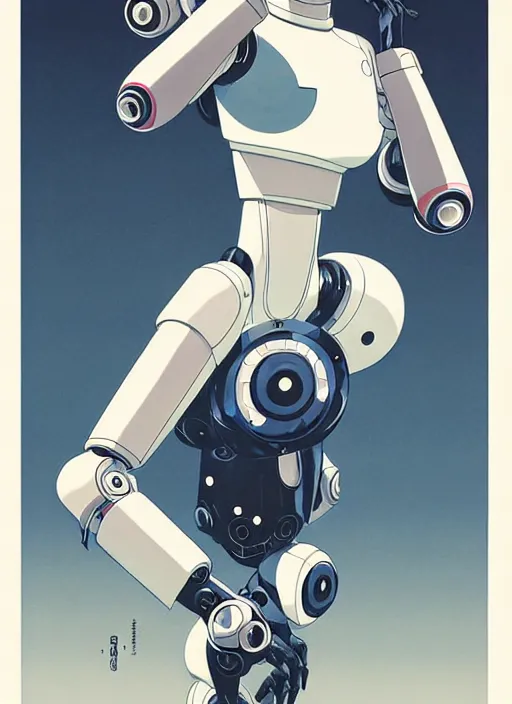 Image similar to Artwork by James Jean and Phil noto; Yoshimi they don't believe me But you won't let those robots defeat me Those evil-natured robots They're programmed to destroy us; a fierce young Japanese lady fighting a gigantic robot. art work by Phil noto and James Jean