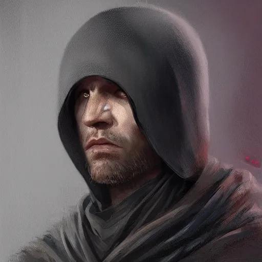 Image similar to portrait of a man by greg rutkowski, jedi knight, hybrid between human and twi'lek, wearing black wool cap, star wars expanded universe, he is about 3 0 years old, highly detailed portrait, digital painting, artstation, concept art, smooth, sharp foccus ilustration, artstation hq