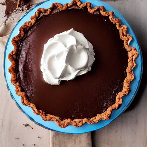 Prompt: chocolate pie, michelin star, professional photography, captivating