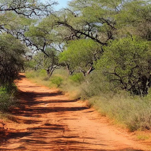 Prompt: a photo of the bushveld