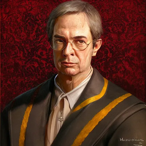 Image similar to detailed portrait of xavier of bourbon parma by marc simonetti