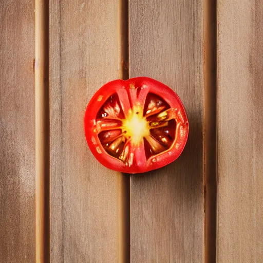 Prompt: photo of grilled [ tomato ] taken with canon eos - 1 d x mark iii, bokeh, sunlight, studio 4 k