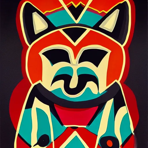 Prompt: haida art