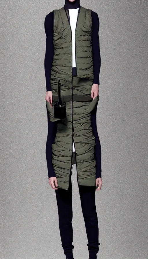 Image similar to new vest design, by balenciaga, yeezy