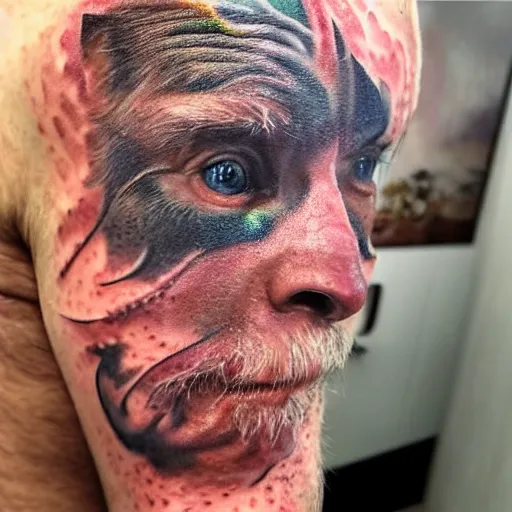 The Incredibly Realistic Portrait Tattoos of Oleg Shepelenko