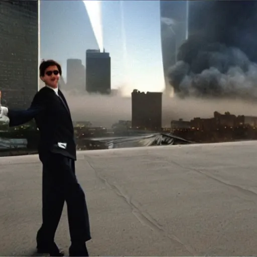 Image similar to Tom Cruise in 9/11