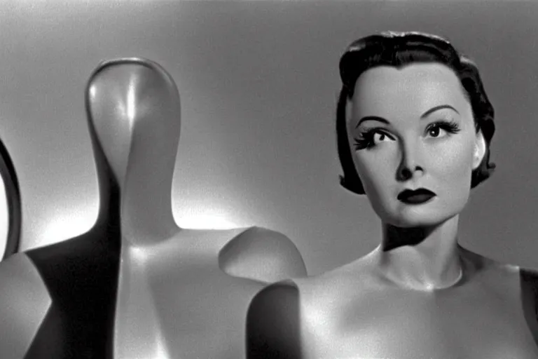 Image similar to movie still from the day the earth stood still, 1 9 5 1