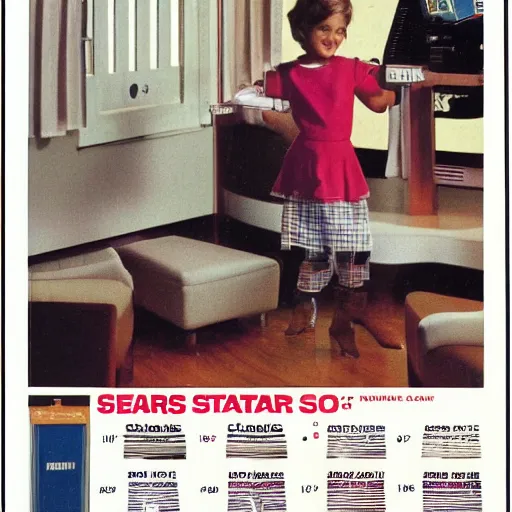 Prompt: 1 9 8 4 sears catalog