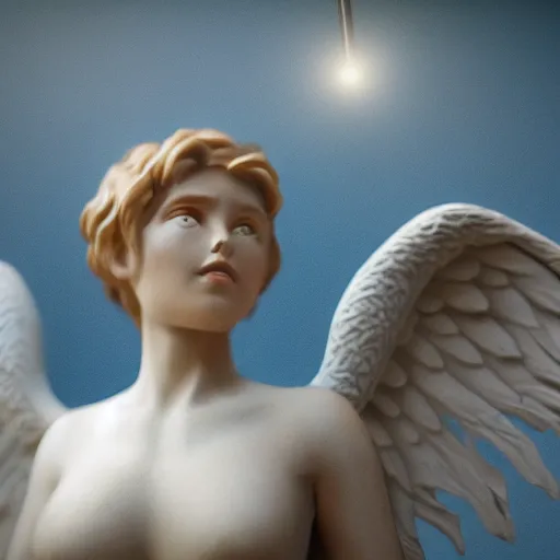 Prompt: biblically accurate angel, cinematic lighting