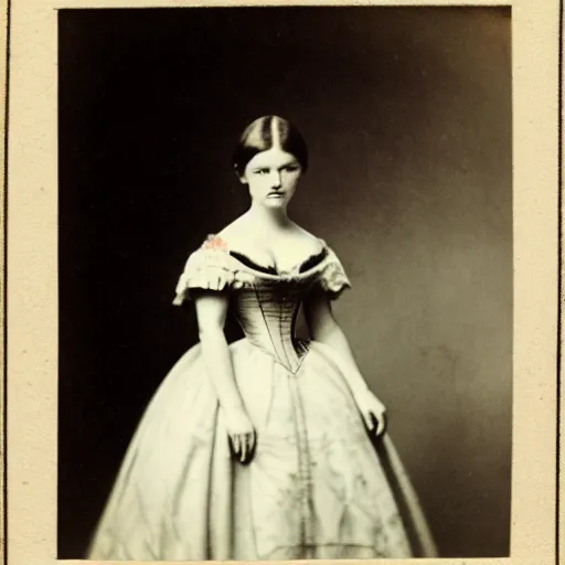 Image similar to a german young adult princess, circa 1 8 5 4