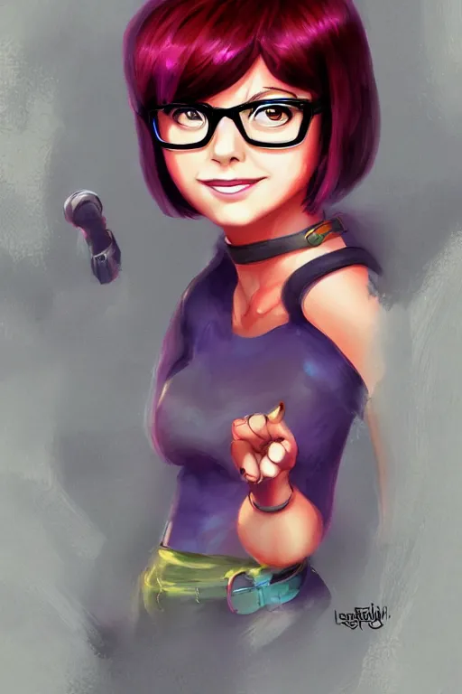 Velma From Scooby Doo Anime, by roots love manga anime digital media  drawings velma from sc…