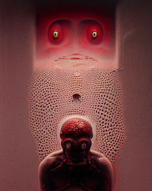 Image similar to elon musk grotesque, trypophobia, ultra detailed, ultra realistic, adventure time, studio lighting, by beksinski, alejandro jodorowsky, giger, greg rutkowski, carne griffith trending on artstation, deviantart, photorealism