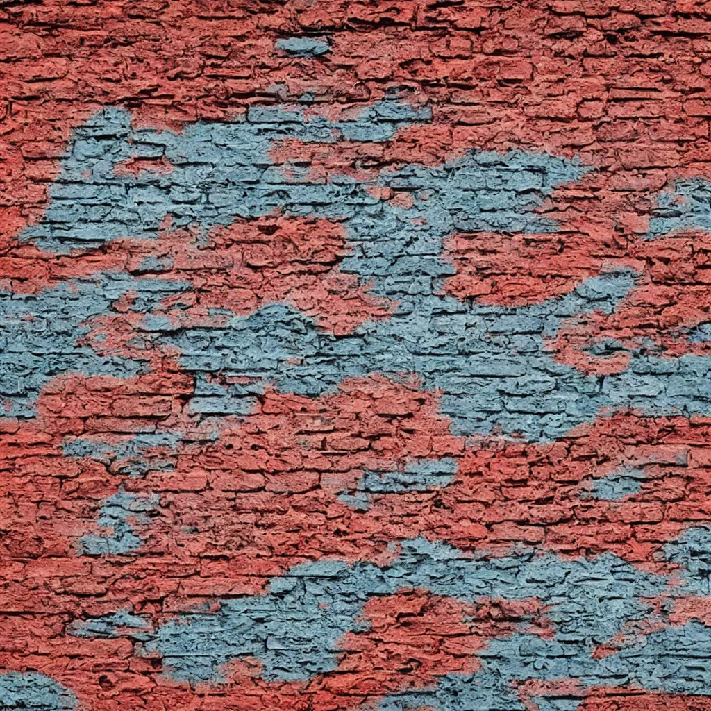 Image similar to graffiti painted brick texture