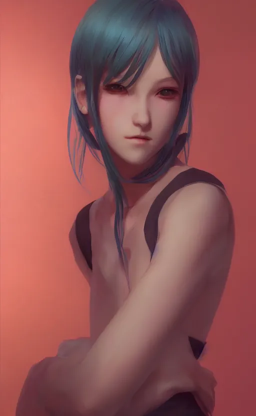 Prompt: a portrait of a female character, vivid colors, soft lighting, atmospheric, cinematic, moody, in the style of ilya kuvshinov and range murata, krenz cushart, rule of thirds, oil on canvas, 8 k, park