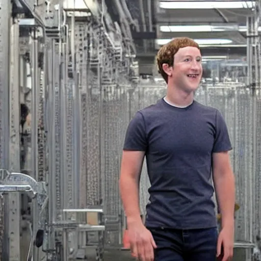 Prompt: mark zuckerberg gigachad