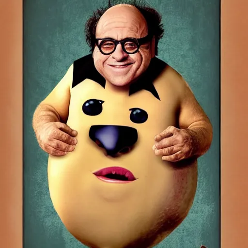 Prompt: danny devito as a potato