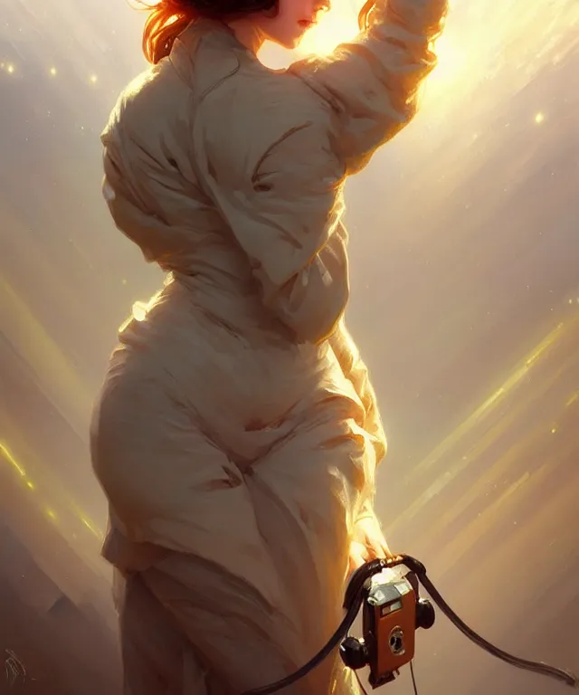 Image similar to Do android sheep dream of electric humans?, highly detailed, digital painting, artstation, concept art, smooth, sharp focus, illustration, art by artgerm and greg rutkowski and alphonse mucha