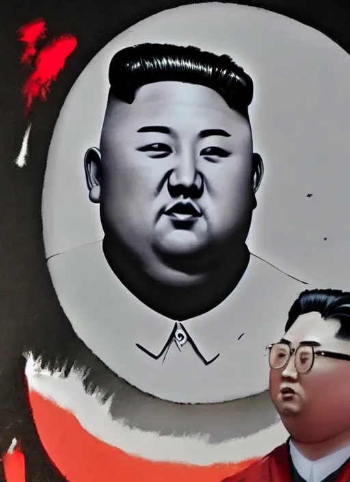 Prompt: Kim Jong-un as a killer on Dead by Daylight character, portrait