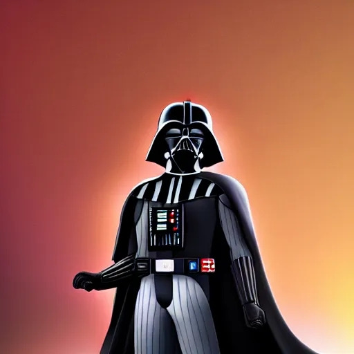 Prompt: Darth Vader as an anime character from Studio Ghibli. Beautiful. 4K.