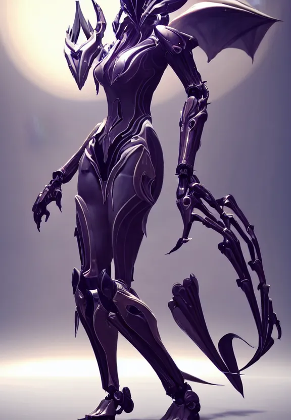 Prompt: exquisite cinematic full body shot of a beautiful saryn warframe, that's a giant beautiful stunning anthropomorphic robot female dragon with metal cat ears, posing elegantly, robot paws for feet, sharp claws, streamlined white armor, long elegant tail, two arms, two legs, long tail, detailed warframe fanart, destiny fanart, high quality digital art, macro art, dragon art, furry art, realistic digital art, warframe art, Destiny art, furaffinity, DeviantArt, artstation, 8k HD, octane render