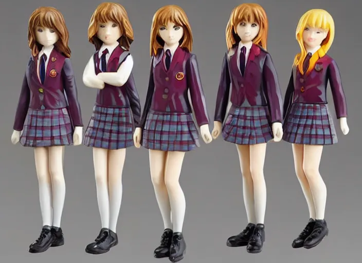 Image similar to Image on the store website, eBay, Full body, 80mm resin figure of Female school students