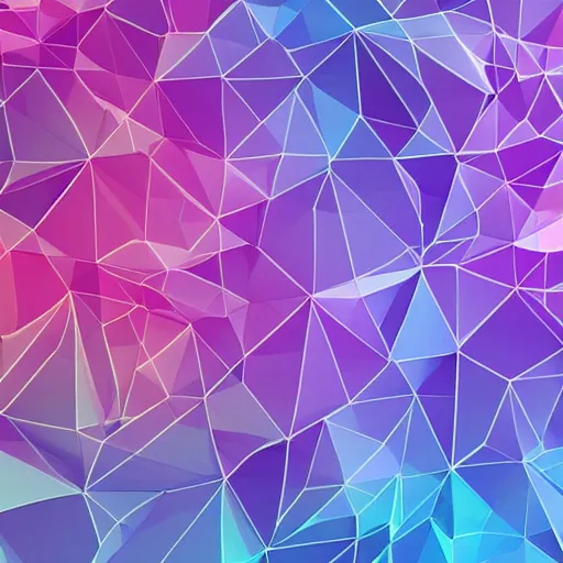 Image similar to large low poly geometric pastel colors desktop wallpaper