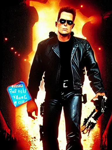 Image similar to terminator 2 starring shrek poster hd