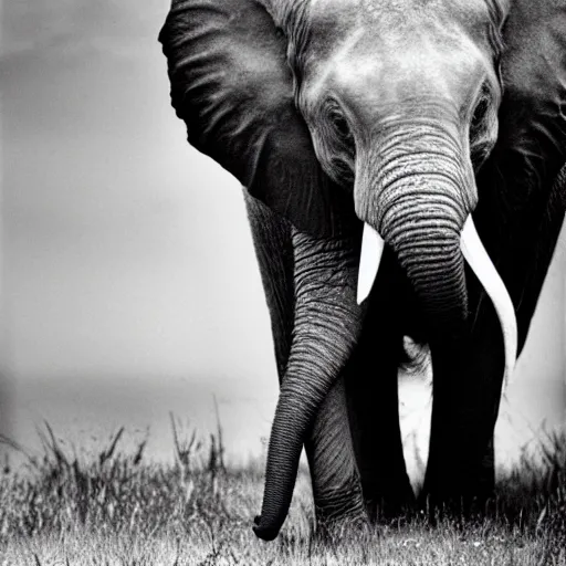 Prompt: badger with an elephant trunk, professional nature photography, National Geographic, 35mm film