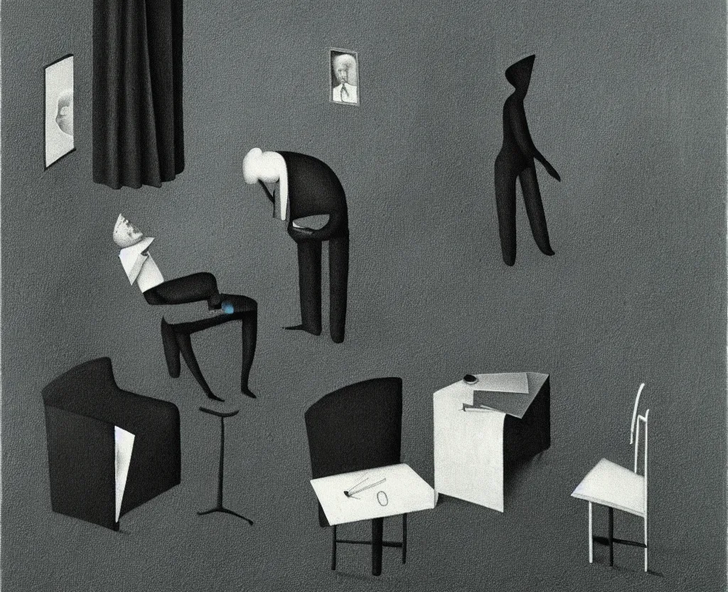 Image similar to psychologist by gertrude abercrombie