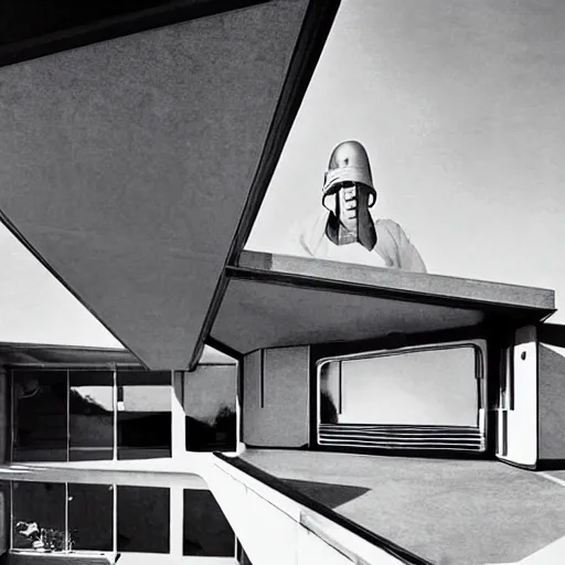 Image similar to futuristic dwelling by buckminster fuller and syd mead, contemporary architecture, photo journalism, photography, cinematic, national geographic photoshoot