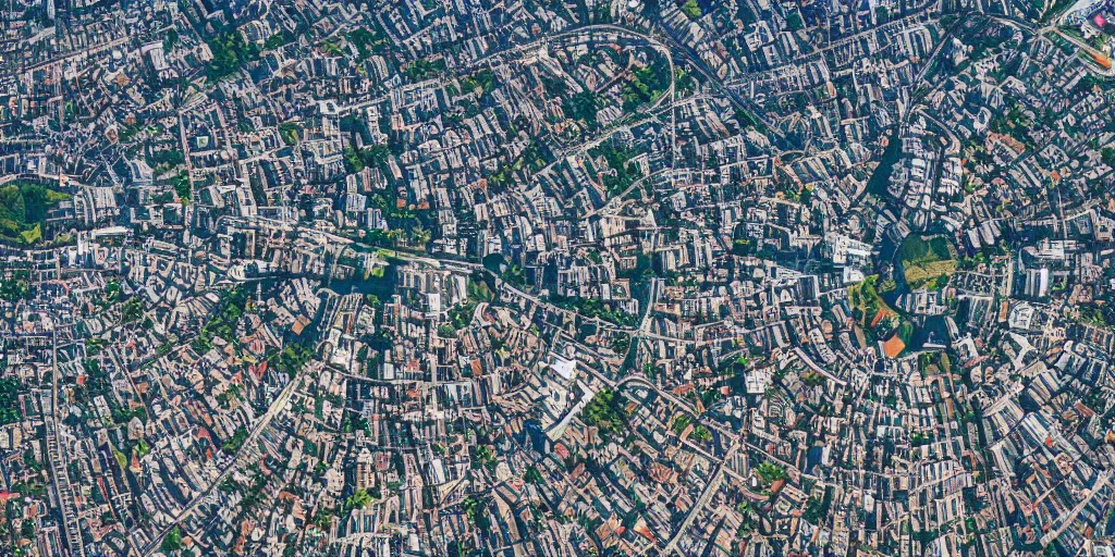 Image similar to aerial photography city