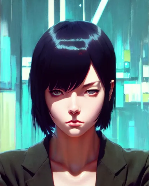 Prompt: caracl cat!!!, fine - face, audrey plaza, realistic shaded perfect face, fine details. anime. realistic shaded lighting poster by ilya kuvshinov katsuhiro otomo ghost - in - the - shell, magali villeneuve, artgerm, jeremy lipkin and michael garmash and rob rey