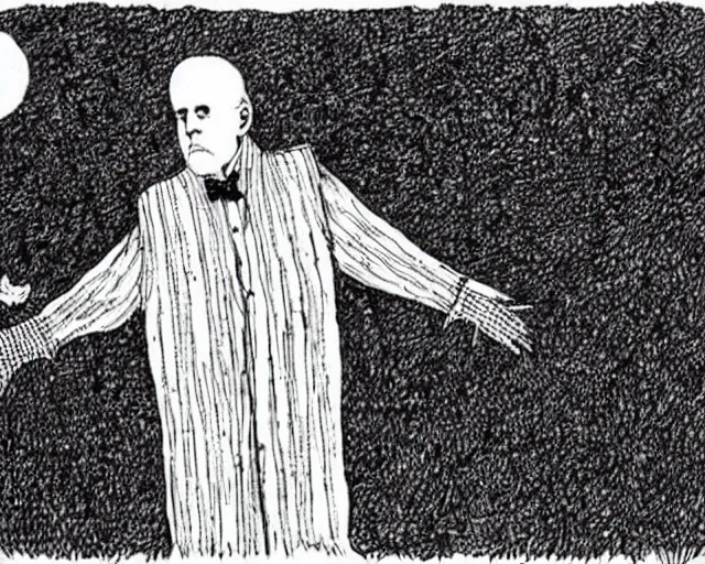 Prompt: edward gorey