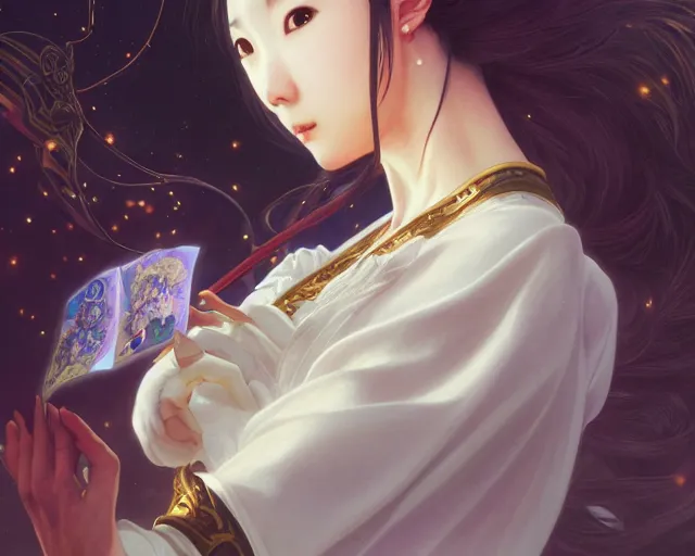 Image similar to photography of naoko takeuchi, deep focus, d & d, fantasy, intricate, elegant, highly detailed, digital painting, artstation, concept art, matte, sharp focus, illustration, hearthstone, art by artgerm and greg rutkowski and alphonse mucha