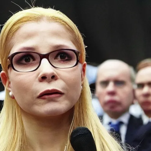 Prompt: yulia tymoshenko cosplaying