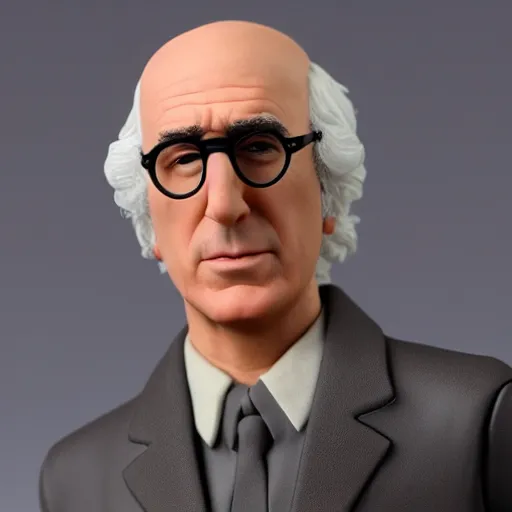Prompt: larry david by hot toys