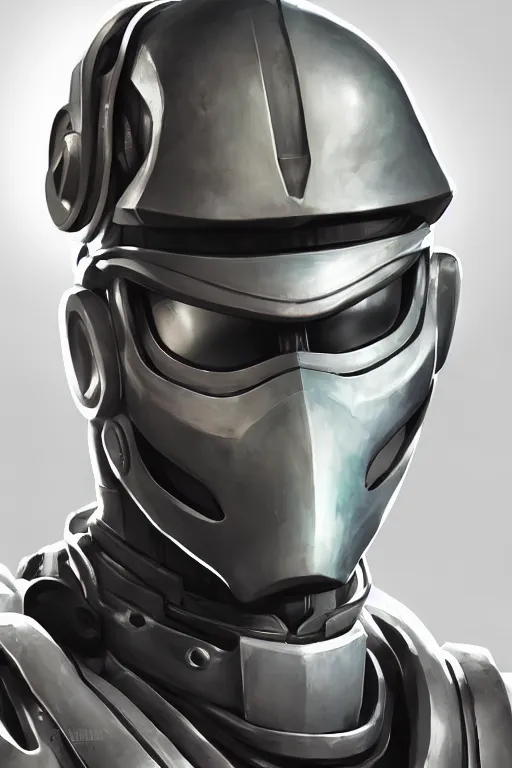 Image similar to epic mask helmet robot ninja portrait stylized as fornite style game design fanart by concept artist gervasio canda, behance hd by jesper ejsing, by rhads, makoto shinkai and lois van baarle, ilya kuvshinov, rossdraws global illumination radiating a glowing aura global illumination ray tracing hdr render in unreal engine 5